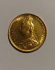 1890 British Queen Victoria Sovereign Gold Coin - .2354oz