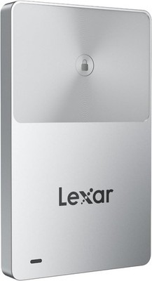 Lexar TouchLock Tragbare SSD 512GB mit One-Touch-NFC-Verschlüsselung