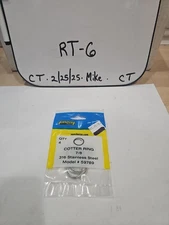 Seachoice Stainless Steel Cotter Rings 7/8" 4 Pack