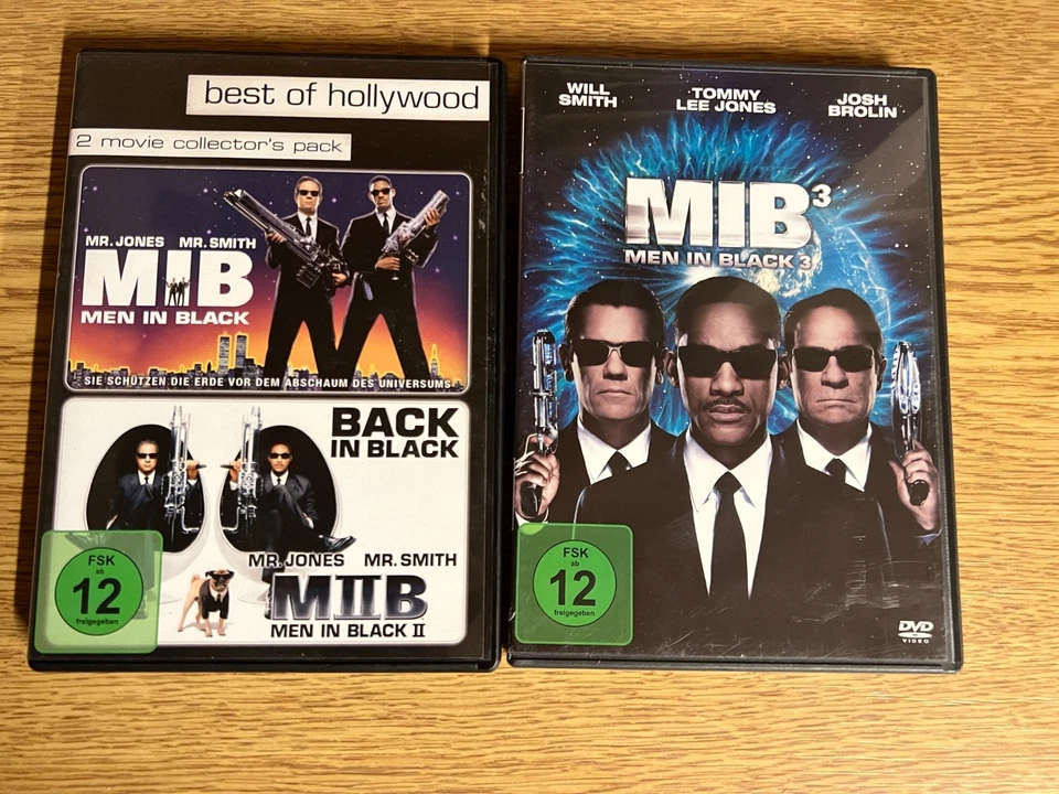 Men in Black - Men in Black 2 - Men in Black 3 | 3-DVD-Set | DVD 146 - Bild 1 von 1