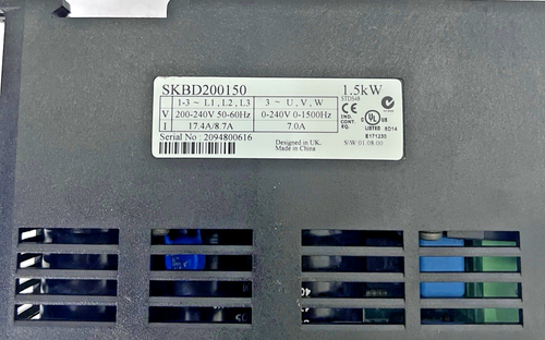 CONTROL TECHNOLOGIES EMERSON SKBD200150 - Picture 3 of 6