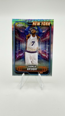 NBAカード Carmelo Anthony rc refractor 2024-25 Topps Chrome - Carmelo Anthony #83 Refractor | eBay