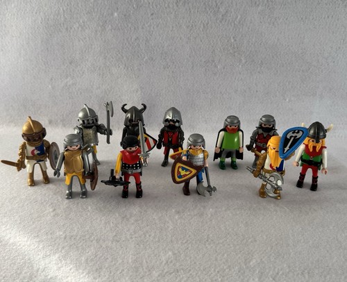 Playmobil 2000er Vintage 11 Figuren Mega Wert Konvolut inklusive Zubehör