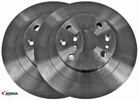 2X Bremsscheibe Ackoja A32-40004 2 Bremsscheiben Hinterachse Hinten FüR Mazda
