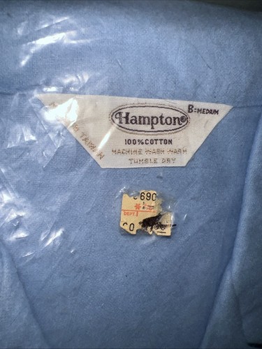 Vintage Hampton men’s flannel pajamas Medium NEW - Picture 2 of 5