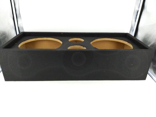Caja de subwoofer de audio para automóvil Q Power Chuchero para tweeters de 10" medios y 3" - Imagen 3 de 10
