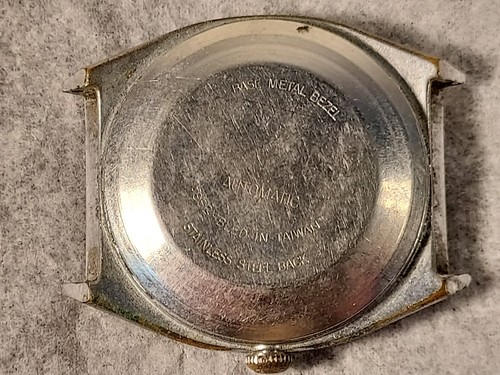 Orologio Uomo Vintage TIMEX Viscount Automatico Meccanico Funzionante - per Ricambi/Riparazione - Foto 7 di 8