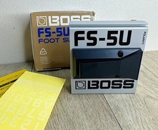 NEW! Boss FS-5U Momentary Foot Switch Pedal Ships FREE!