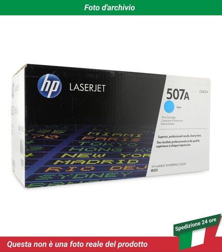 CE401A HP LaserJet Enterprise 500 color M551 Cartuccia del Toner Ciano