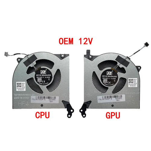 CPU GPU Cooling Fan For Lenovo Legion Y7000 Y7000P R7000 Y550-15 5 15IMH05H - 第 3/23 張圖片
