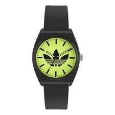 Adidas Unisex Watch Project Two Plastic Black AOST25549