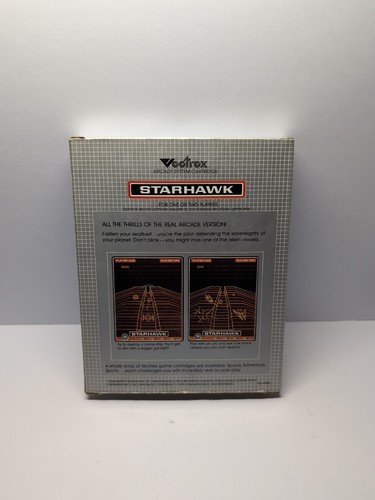 Starhawk (Vectrex, 1982) Game/Box/ Overlay Excellent Condition Look! Fast! - Picture 6 of 14