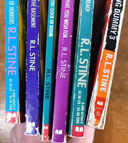 Lot of 6 Goosebumps Paperback Books R.L. Stine Kids Horror Vintage 90 Horror - Picture 5 of 11