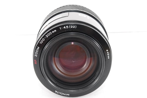 [Casi Como Nuevo] Lente Zoom Minolta AF 100-200mm f4.5 Sony Montura A en Estuche de JAPÓN - Imagen 7 de 12