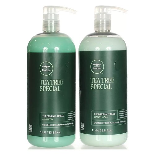 Juego dúo de champú y acondicionador especial Paul Mitchell Tea Tree 33,8 oz - Imagen 3 de 4