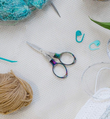 KnitPro The Mindful Collection rainbow folding SCISSORS