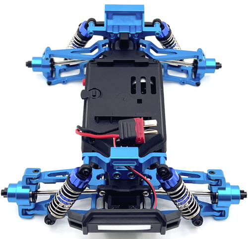 For MJX 1/20 20208 JJRC C8811 rc car Aluminum CNC Metal Upgrade parts DIY Gold - Picture 11 of 19