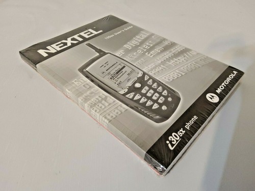 Motorola Nextel I30SX Users Guide Still in Shrinkwrap - 第 1/3 張圖片