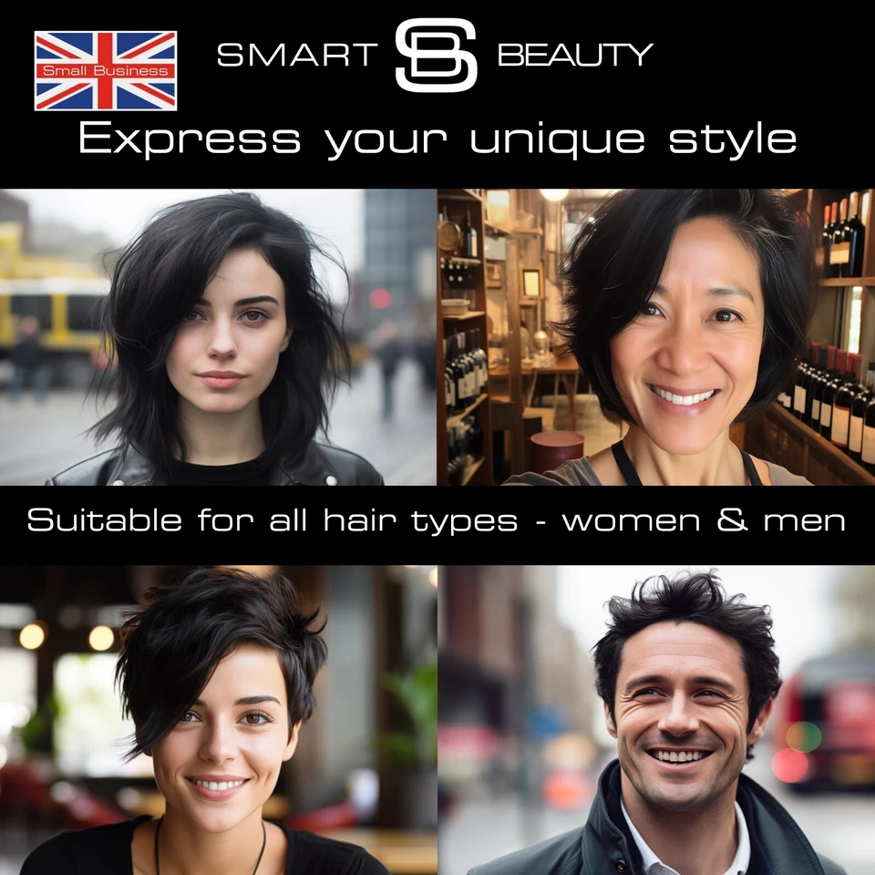 Smart Beauty Plex Pure Black Hair Dye Permanent. Vegan & Cruelty-Free Foto 4 de 4