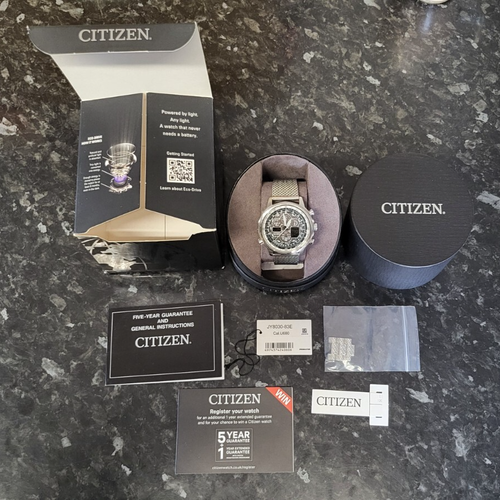 Citizen Eco-Drive Navihawk JY803083E Men's Wrist Watch - Picture 2 of 7