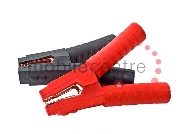 Lead Clip Copper For Jump Starter Plated Alligator Battery Test Kit Red/&Black