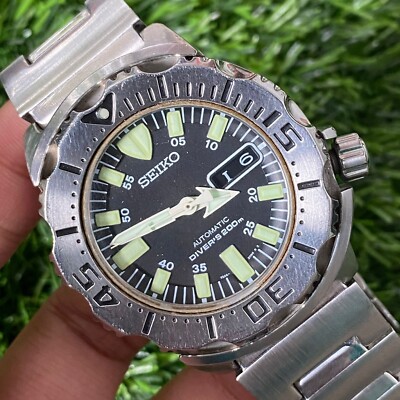 ひ*ま様 SEIKO　セイコー　ブラックモンスター　SKX779K1　NH36仕 レビュー】セイコー 200mダイバー ブラックモンスター SKX779K1