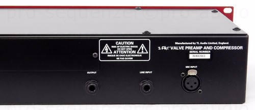 TL Audio 2 FAT Fat Man Tube Mic Preamp Compressor +Wie Neu+OVP+ 1.5 J Garantie - Bild 10 von 12