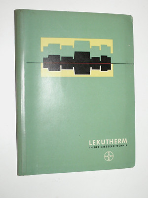 Vintage Bayer AG Leverkusen Lekutherm Prospekt (1959)