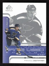 2001 SP Game Used  #50 Pavol Demitra  St. Louis Blues