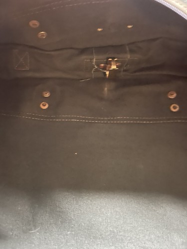 VINTAGE ORVIS HUNTING FISHING GARMENT BAG Batenkill Green CANVAS Travel LEATHER - Picture 9 of 12