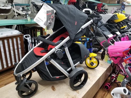 Phil & Teds 2012 Verve Stroller & Double Seat in Red & Black New!! Open Box! - Bild 3 von 4