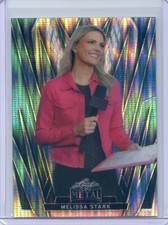 2024 Leaf Metal Women of Sport MELISSA STARK #67 BLUE PULSAR BASE #4/10