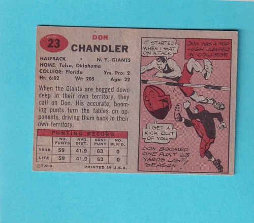 1957 Topps Football (#4-152) - Pick A Card FAIR to EX-MT condition - Picture 38 of 294