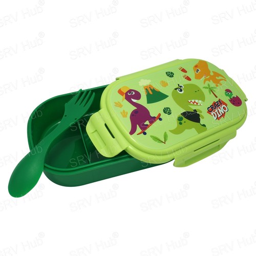 Lunchero de PVC con licencia de 20 cm BPAFree PVC Wd cubiertos, contenedores de almacenamiento de alimentos escolares para niños - Imagen 109 de 161