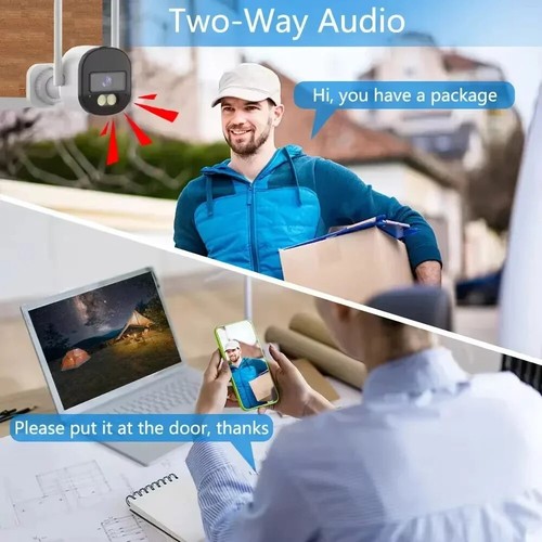 Tuya 5MP Bullet Camera Outdoor 2.4G/5G Wifi Security Camera Color Night Vision - Picture 6 of 20