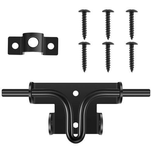 Slide Bolt Lock Iron Gate Latch Heavy Duty Door Lock Bolt Gate Lock tenXT - Picture 9 of 11