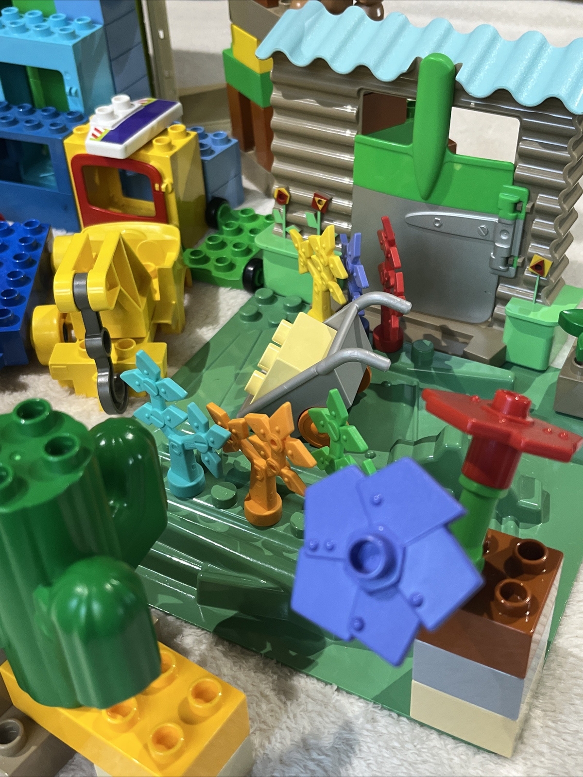 lego duplo bulk 3.6kg 5659 7437 10871 5657 Toy Story Planes Trains Incomplete - Picture 2 of 14