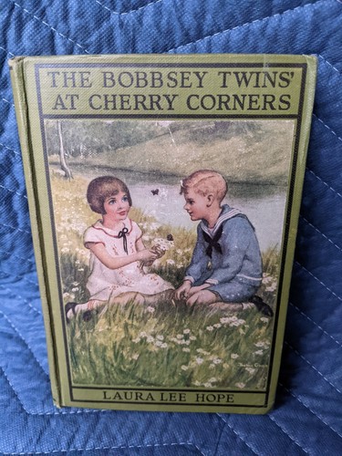The Bobbsey Twins Hardcover Lot 5 Bücher grüne Einbände 1919-1927 antik - Bild 18 von 19