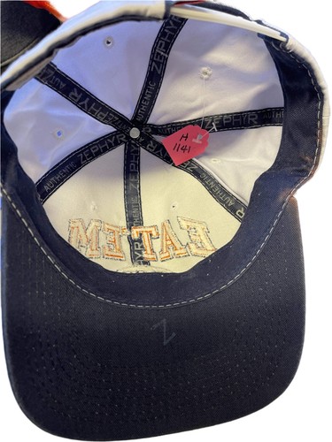 NCAA Sam Houston State Bearkats Eat 'Em Zephyr Mütze/Kappe weiß Druckknopflasche Einheitsgröße - Bild 6 von 7