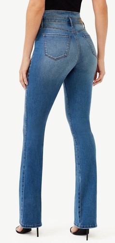 Sofia Jeans by Sofia Vergara Amaya Super High Rise Curvy Boot Various Sizes NEW - Picture 2 of 14