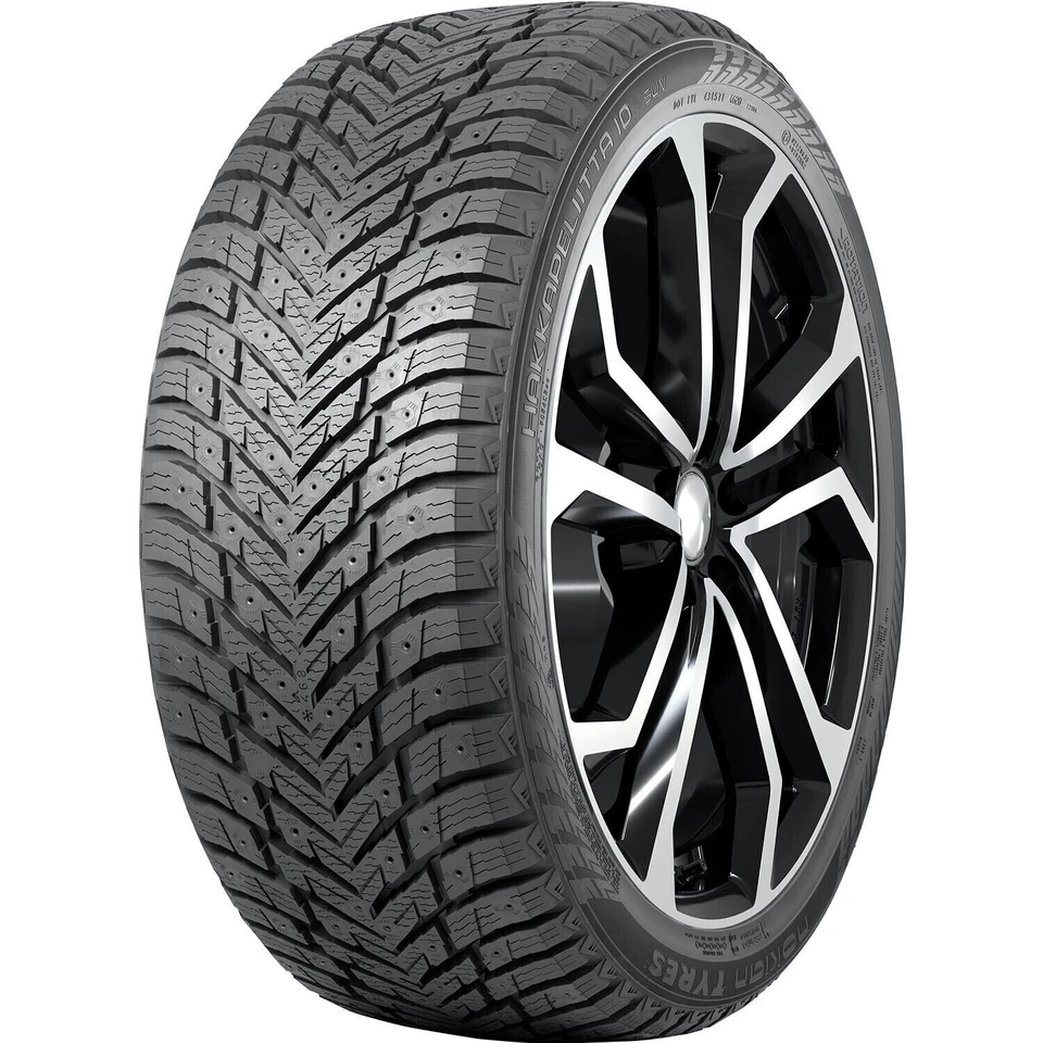 1 NEW 255/50R19 Nokian Hakkapeliitta 10 SUV 107T (DOT:0124) Tire 255 50 R19 Foto 3 de 4