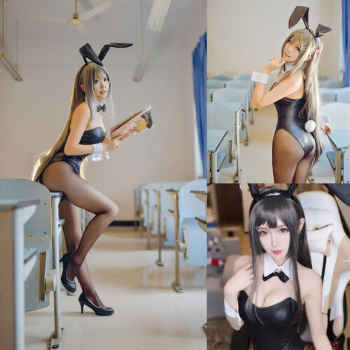 Sexy Women Naughty Bunny Girl Cosplay Bodysuit Cosplay Costumes Leotard Lingerie
