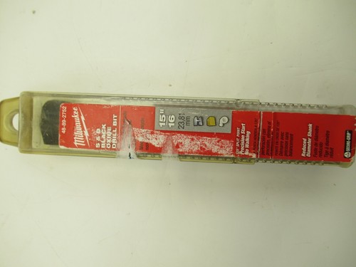 Milwaukee 48-89-2752   15/16"  S & D Black Oxide Drill Bit - Picture 1 of 3