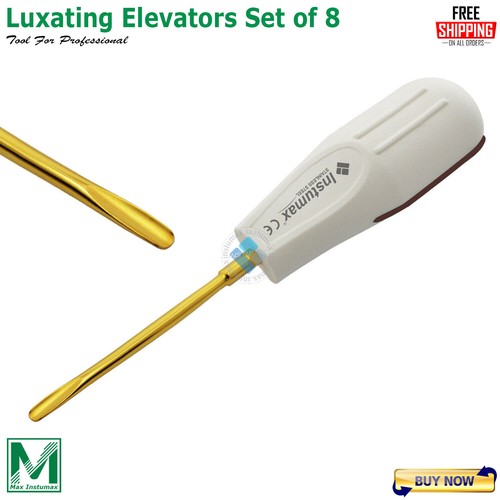 Instrumentos quirúrgicos luxantes de raíz fórceps de extracción dental - Imagen 10 de 16
