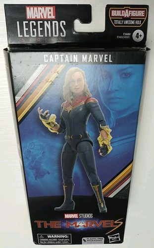 Nueva figura de acción Hasbro Marvel Legends Captain Marvel 2022 6" BAF impresionante HULK - Imagen 20 de 22