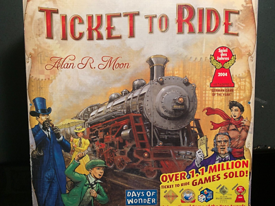 Ticket To Ride YELLOW REEFER TRAIN CARD Game Replacement | eBay