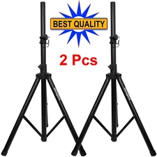 2pcs (Pair) of Professional Heavy Duty Speaker Stands, Adjustable 40"-72" Inch