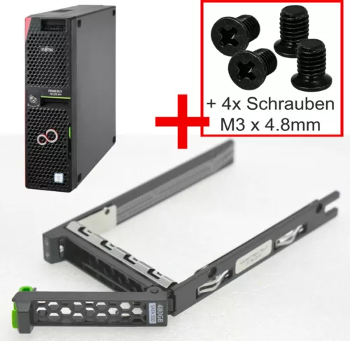 2,5" 6,35cm FSC FUJITSU RAHMEN HDD CADDY CX400-M1 CX2550-M5 CX2560-M5 RX1330 R07