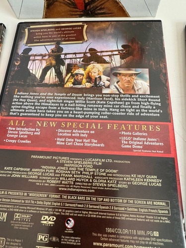 INDIANA JONES: The Adventure Collection (3-Disc DVD Special Edition) Collectors - Picture 7 of 9
