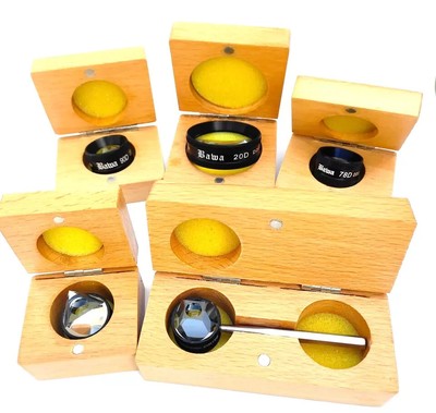 Lot Of 20D + 78D + 90D + 3 Mirror & 4 Mirror Lens For Ophthalmologist